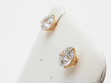2.34 Cttw Lab Grown Diamonds 14k Yellow Gold 1.2g Stud Earrings Do0826poxde