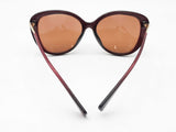 Ralph Lauren Cat-eye Sunglasses In Burgundy Acetate With Brown Lenses Fw1026oxdu