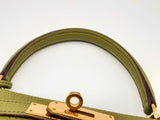 Hermes Kelly 28 Vert Anis Green Togo Gold Hardware Handbag Do0323sezxde