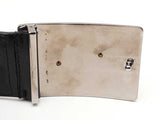 Christian Dior Admit It Corset Belt In Braid-laced Black Leather Fw1225lrzdu