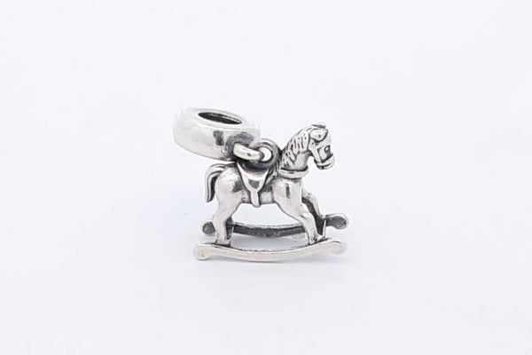 Pandora 925 Sterling Silver Rocking Horse Dangle Charm 4 Grams Eb1224wsa