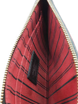 Louis Vuitton Damier Ebene Wristlet Pochette Eb0426lxzde