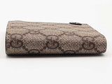 Gucci Gg Supreme Canvas Bi Fold Wallet Beige / Tan Aa0826lrzsa
