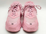 Balenciaga Triple S Faux Fur Pink Shoes Size Eu 38/ Us 8 Do0324oxzde