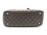 Chanel Cambon Bowler Bag In Dark Brown Diamond-quilted Calfskin Fw0126lrxzdu
