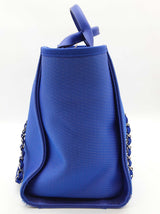 Chanel Deauville 31 Rue Cambon Paris Blue Orange Shopping Tote Bag Do0626loxzde