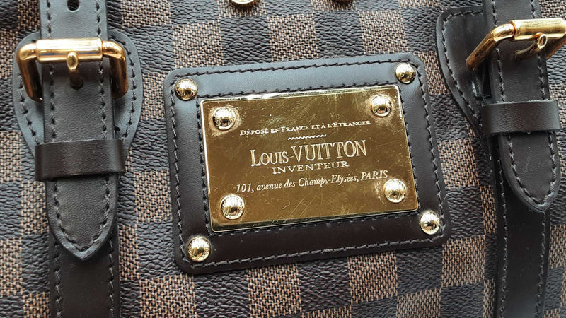 Louis Vuitton Damier Ebene Canvas Berkeley Hand Bag Sd0625wzxdu
