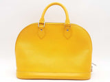 Louis Vuitton Alma Pm Epi Yellow Handbag Aa0726iorsa