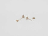 1.5 Cttw Lab Grown Diamond 14kt Yellow Gold Double Stud Earrings 2 Grams Mk0925oepmia
