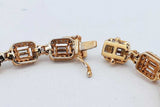 1.71cttw Diamond Tennis Bracelet 18k Yellow Gold 13.1 Grams 6 Inch Eb0526lxxzsa