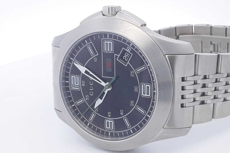 Gucci G- Timeless 44mm Quartz Stainless Steel Watch Eb0325oxzsa