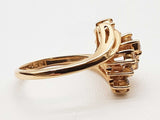 0.50 Cttw Diamonds 14k Yellow Gold 3.9g Ring Size 6 Do0325orxde