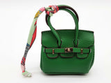 Green Mini Bag Charm Do0826ide