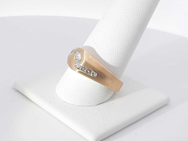 .34ctw Diamonds 14k Yellow Gold 4.3 Grams Ring Size 9 Sd0425ozxsa