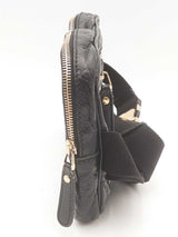 Gucci Guccissima Black Leather Belt Bag Sd0325oizsa