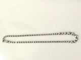 Estate Tiffany & Co. Sterling Silver Bead Chain 17.5 Grams 16 Inch Mk0726lprmia