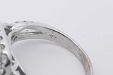 1.26cttw Diamond Ring In 14k White Gold 7.7 Grams Size 7.5 Eb0326ixzsa