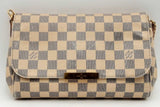 Louis Vuitton Damier Azur Favorite Shoulder Bag Eb1024oxzsa