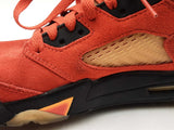 Nike Air Jordan 5 Retro "Dunk On Mars" Suede Sneakers Size 9.5  Fw0825ixdu