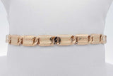 14k Yellow Gold Tecnigold Flat Mariner Link Bracelet 14.7g 7.75 Inch Eb0826sxzsa