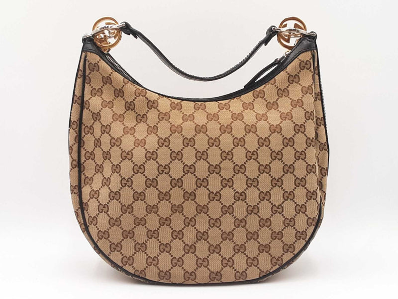 Gucci Twins Hobo Bag In Gg Monogram Canvas Fw0625orzdu
