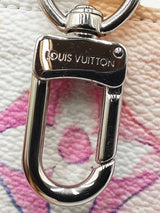 Louis Vuitton Earphone Case In Multicolor Watercolor Coated Canvas Fw0626crdu