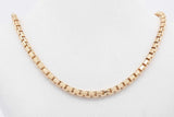 14k Yellow Gold Box Chain Necklace 24.6 Grams 26 Inch Eb1225lwxzsa
