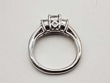 0.85 Cttw Diamonds 14k White Gold 3.6g Ring Size 3.75 Do0325prxde