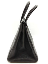 Hermes Birkin 35 Noir Black Togo Palladium Hardware Handbag Do0825srxzde