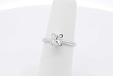 0.70ctw Princes Cut Diamond Ring 14k White Gold 2.3 Grams Size 5.25 Eb1025wwxsa