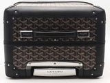 Goyard Bourget Pm Trolley Suitcase Black Aa0825erxzsa