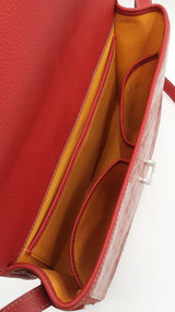 Goyard Belvedere 2 Messenger Bag In Red Goyardine Coated Canvas Fw1225loxzdu