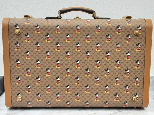 Gucci X Disney 602675 Mickey Mouse Gg Canvas Trunk Do0324wxzxde