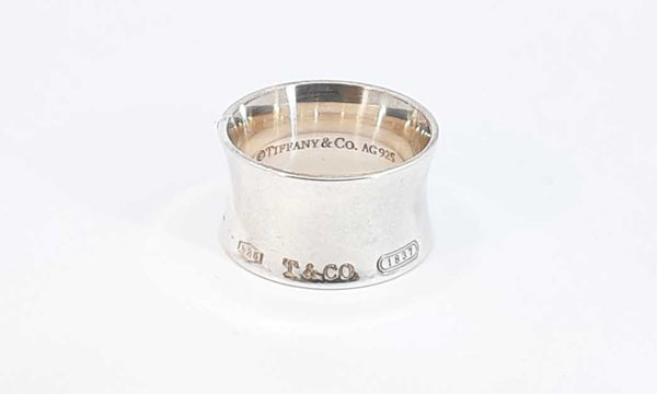 Tiffany & Co. Sterling Silver Wide 1837 Ring Size 7 Ebpxdu 144010013871