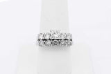 1.8cttw Diamond Ring In 14k White Gold 7.5 Grams Size 7.75 Eb0925loxzsa