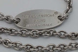 Louis Vuitton Lv Iconic Necklace With Monogram Flower Charm 18 Inch Eb1026lorsa