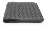 Bottega Veneta Grey Intrecciato Leather Billfold Wallet Eb0226lorsa