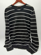 Louis Vuitton Black White Stripe Size Xxl Do0424lrxde