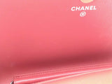 Chanel Patent Strass Cc Wallet On Chain Red Aa1026rzxsa