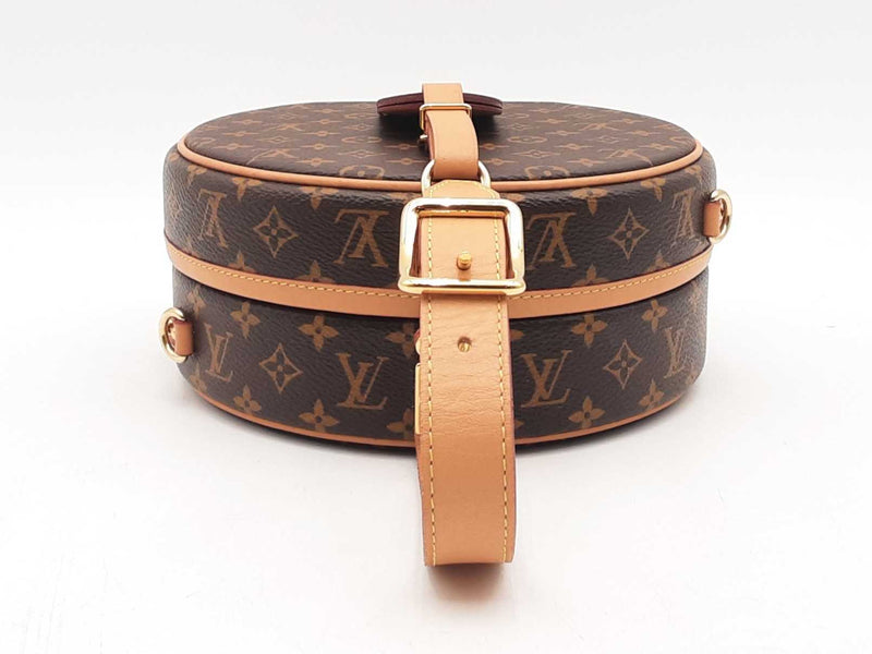 Louis Vuitton Petite Boîte Chapeau Monogram Coated Canvas Handbag Fw1224loxzsa