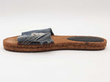 Dolce & Gabbana Denim Dg Espadrille Slides Blue Size 38 Aa0126lrzsa