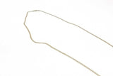 14k Yellow Gold 5.2 Grams Concave Curb Chain 24 Inches Jr1125orxmia