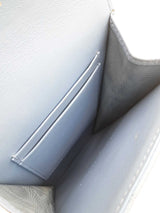 Christian Dior Cannage Caro Blue Leather Phone Pouch Crossbody Eb0425rxzsa