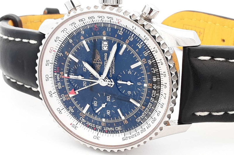 Breitling Chronometre Navitimer 46mm Stainless Steel Watch Eb1024oorxsa