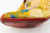 Christian Louboutin May Wong 100 Booties In Brocade & Fur Size 38 Fw0826lzxdu