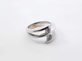 0.64 Cttw Champagne Diamond & 14k White Gold Ring 7.7 Grams Size 7 Fw0926lxzxdu