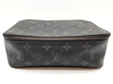 Louis Vuitton Black Graphite Monogram Coated Canvas Cosmetic Bag Do1125oxzde
