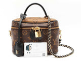 Louis Vuitton Vanity Pm Bag In Monogram & Reverse Coated Canvas Fw0126irzdu