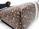 Burberry Notebook Bag In Bridle Brown Print Aa0926pzxsa