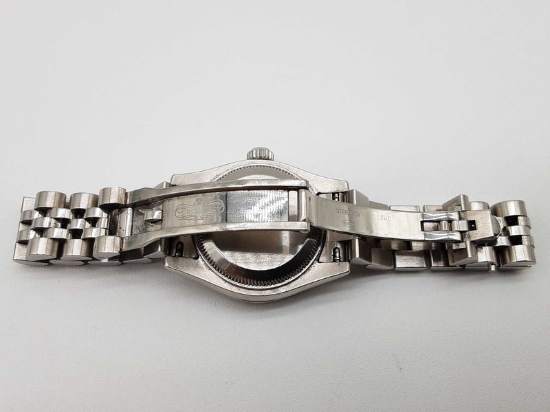 Rolex 26 Datejust Pink Dial Aftermarket Diamond Bezel Steel Jubilee Watch Do0725wxzxde